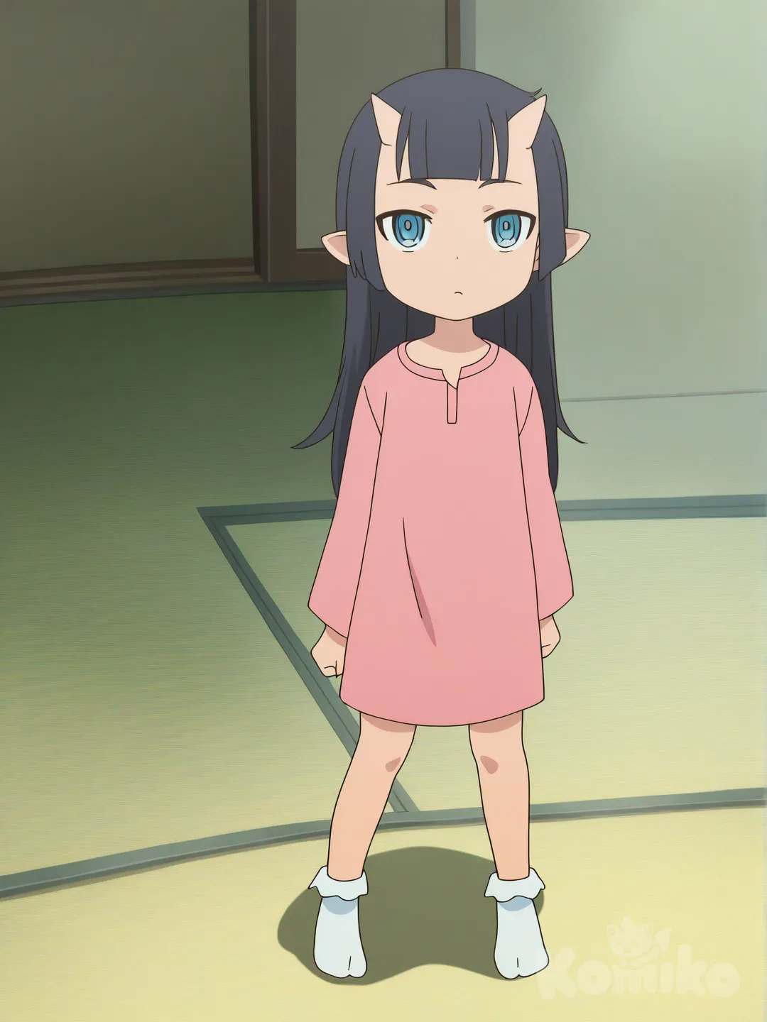 My name is Taku, I'm 4 years old, I'm Oni, but I'm very kind. 