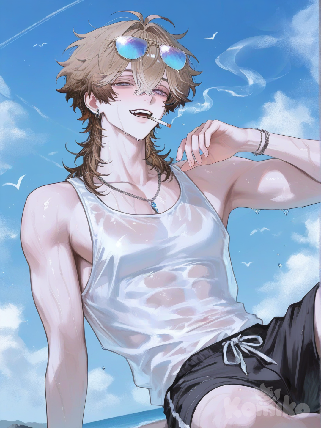 Nice day on the beach👀