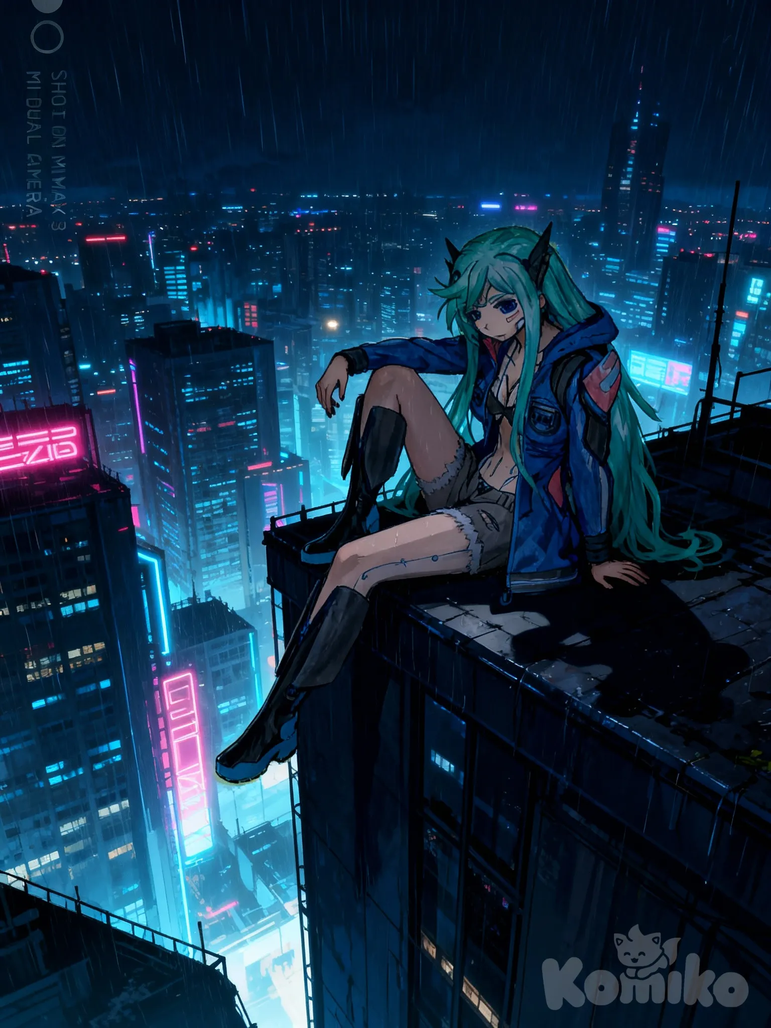 Mika-002 : Raining Night