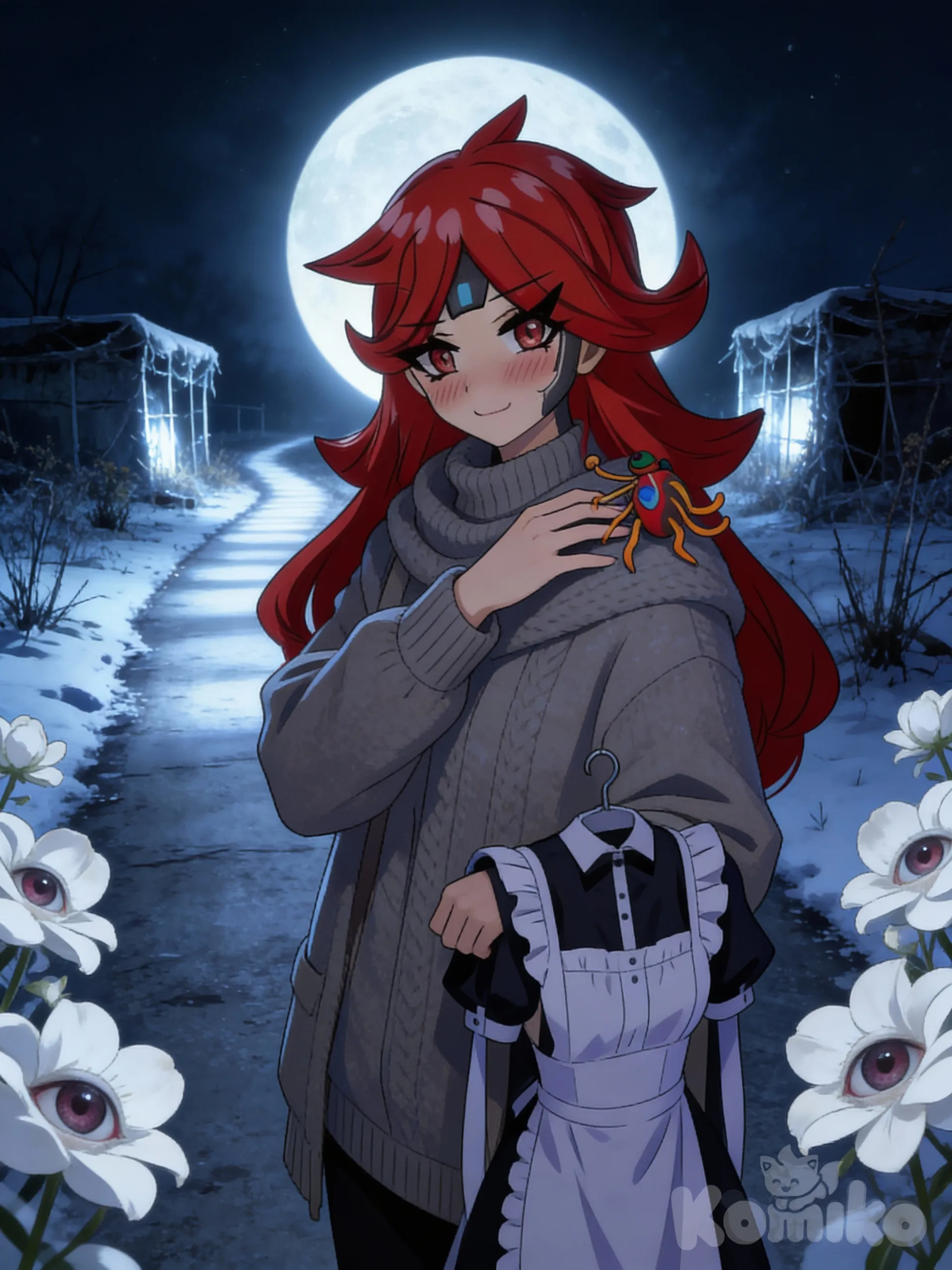 Shika : Cold night on the way home