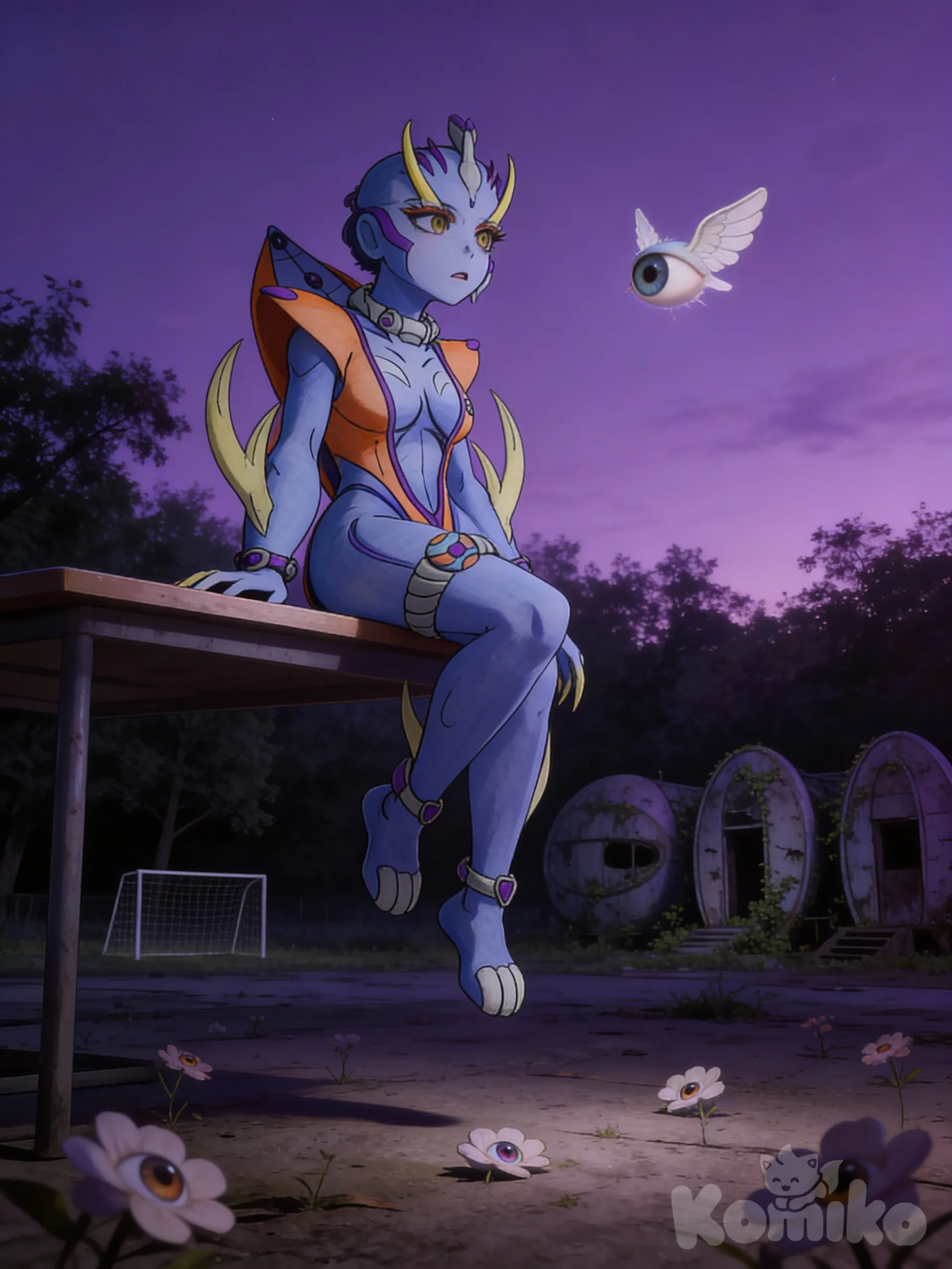 I'm Prydz, an alien who woke up in this strange place.