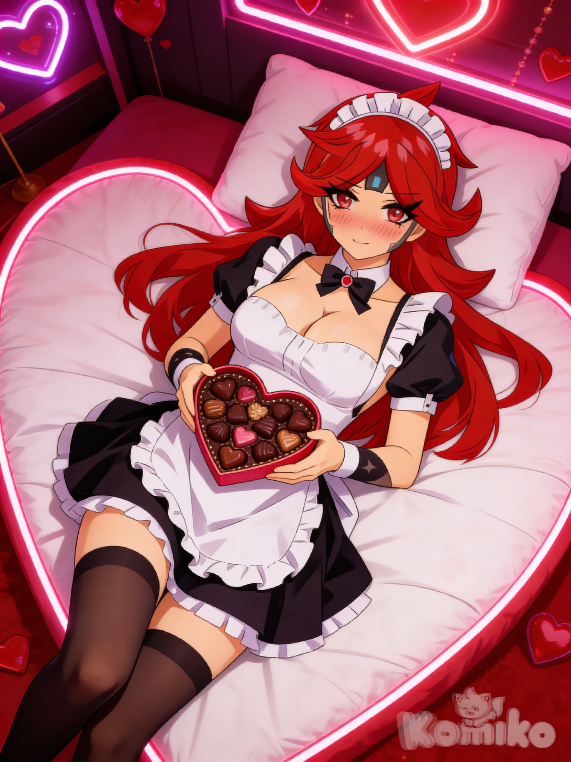 Shika : San Valentine room in The Maid cafe