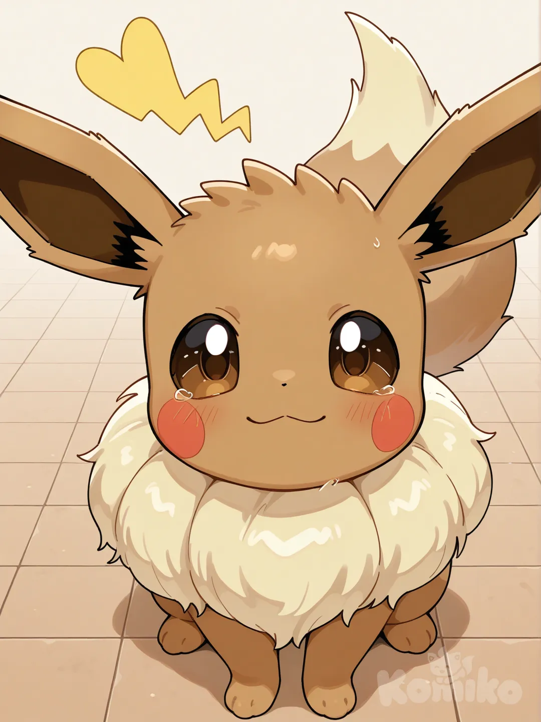 Eevee y pikachu