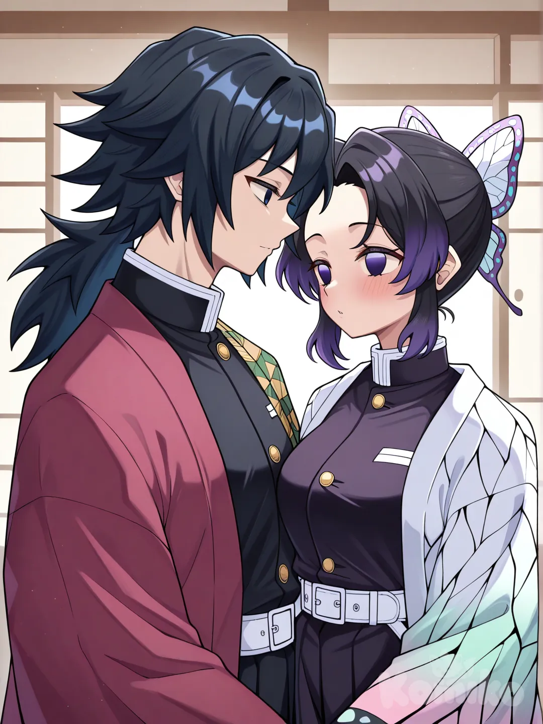 @Tomioka_Giyuu, @Kochou_Shinobu