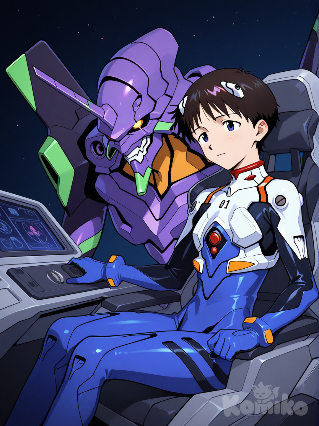 @Eva_01, @Ikari_Shinji