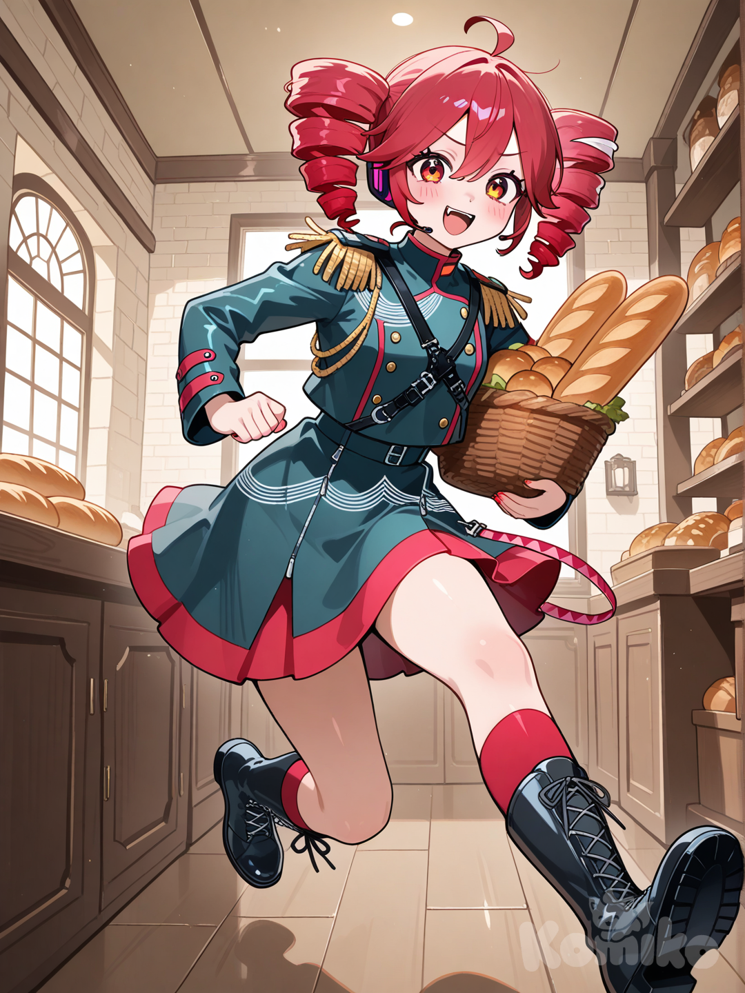 Teto robando baguetes