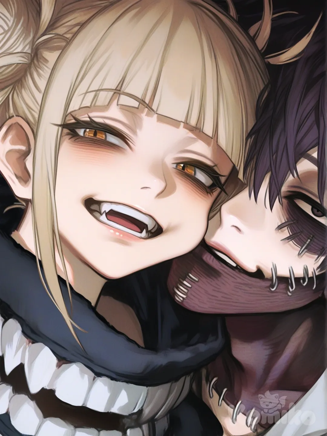 Toga and Dabi!!!💛💜