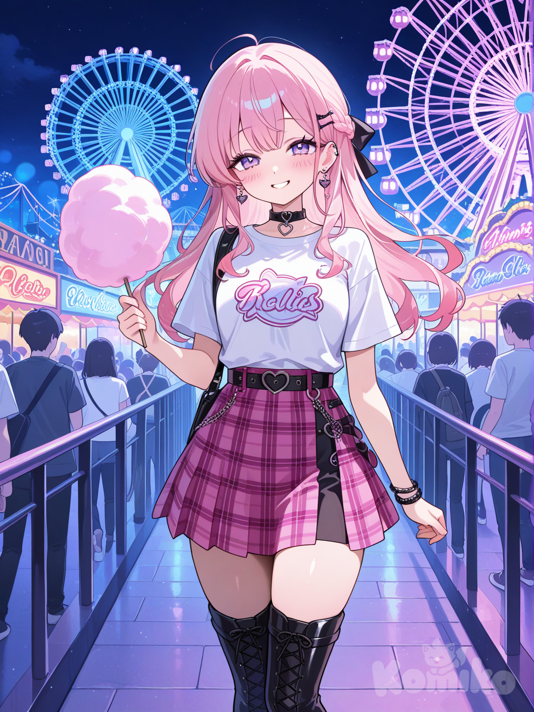 Wanna eat my cotton candy?