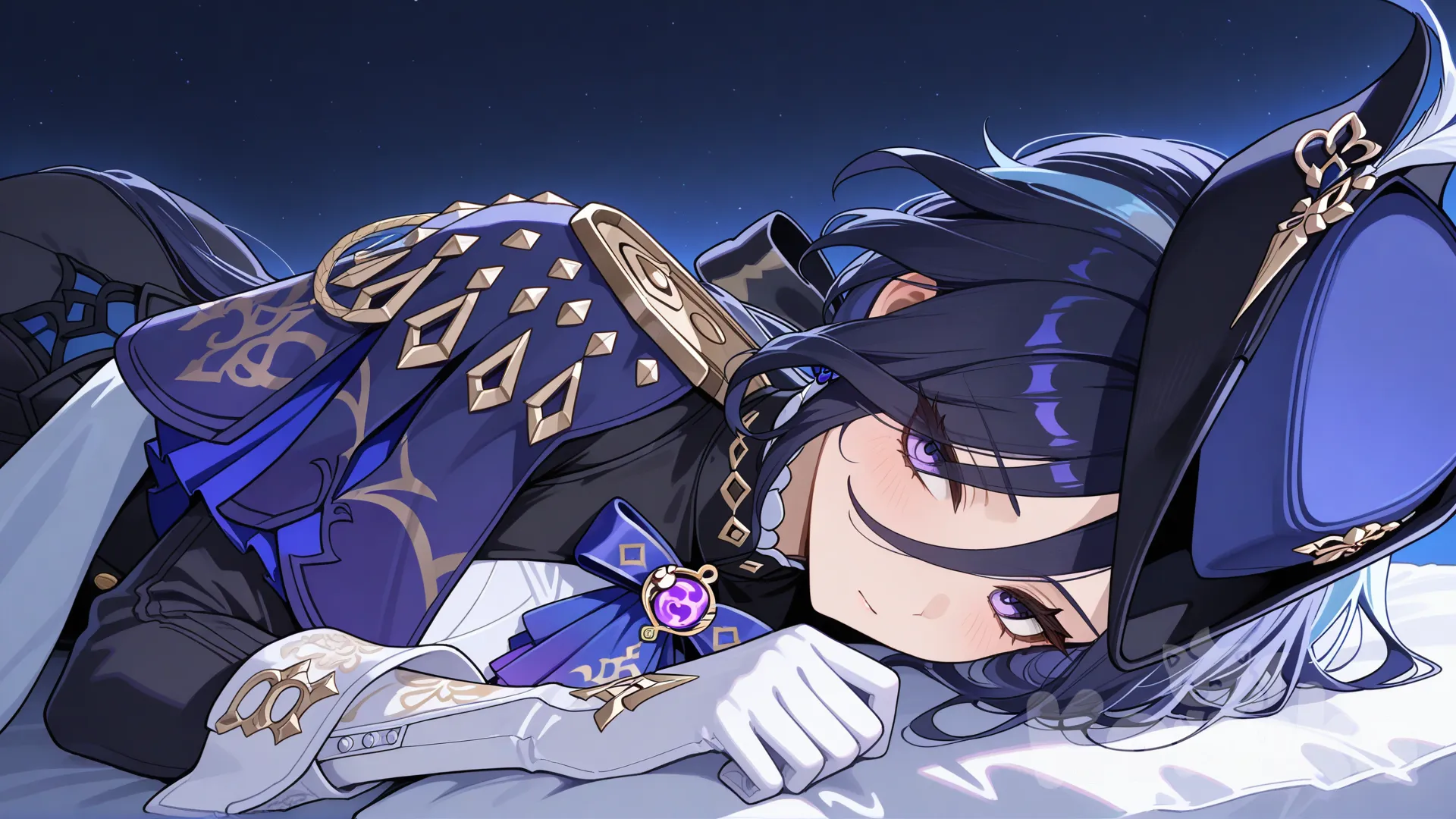 นอนอยู่เตียง,@Clorinde (Genshin Impact)