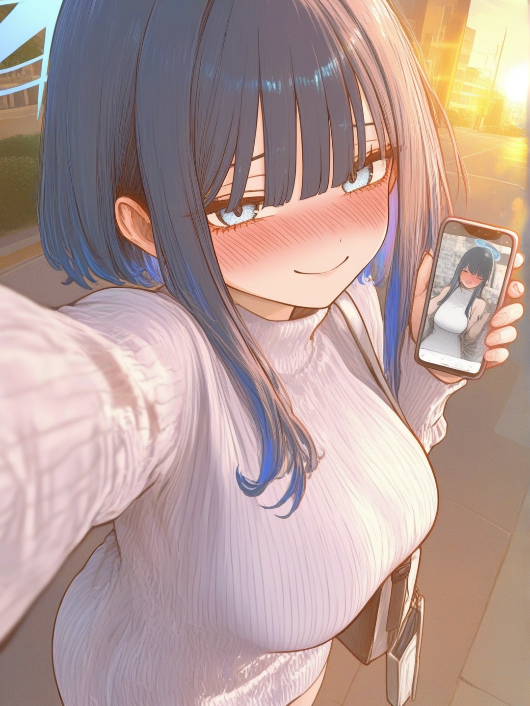 saori dress (blue archive)