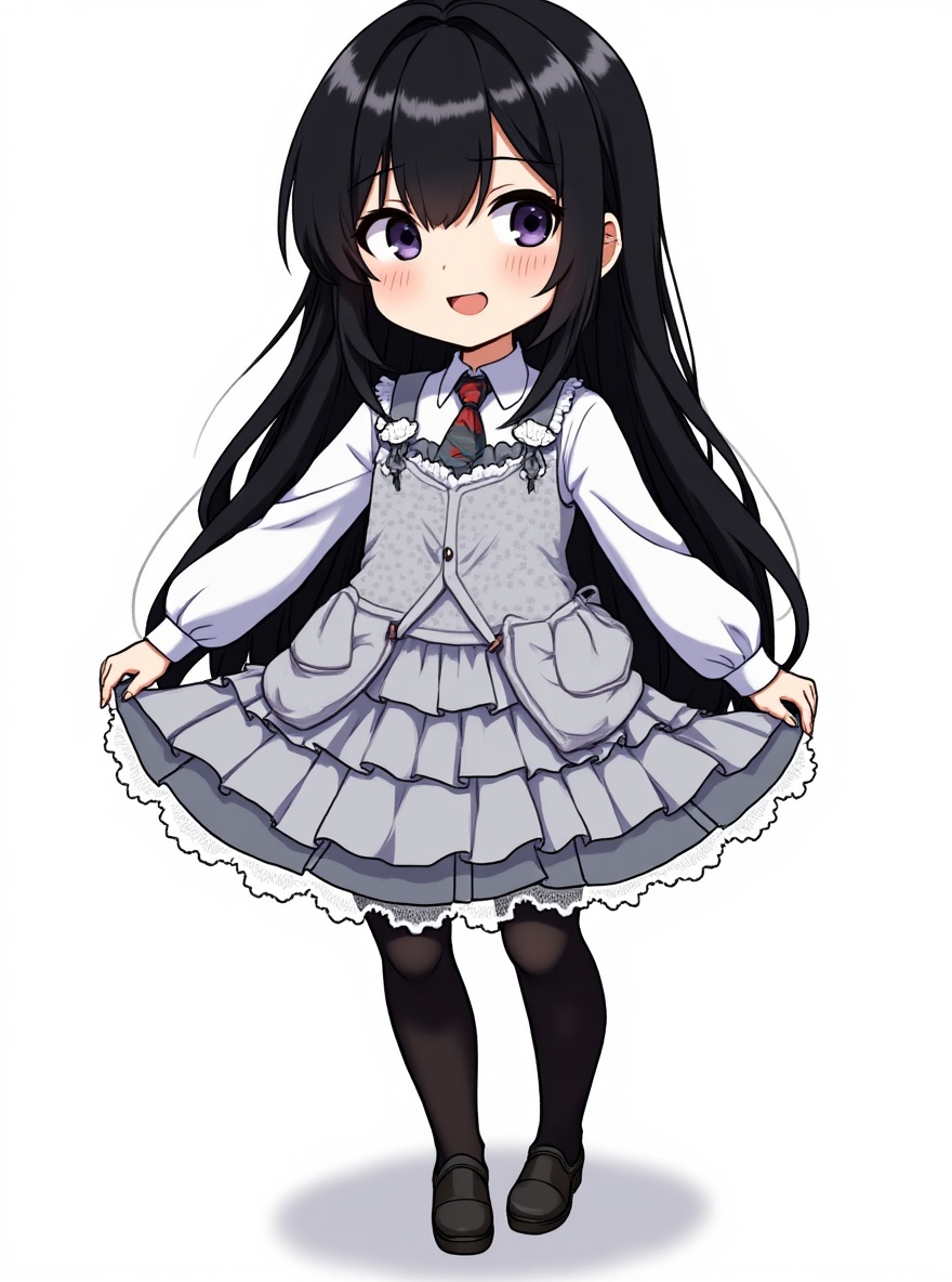 1girl, nude, long black hair, large breasts, body tied with red rope, cum on body, cum on tongue, single character, full body, looking at viewer, anime style, simple background, white background