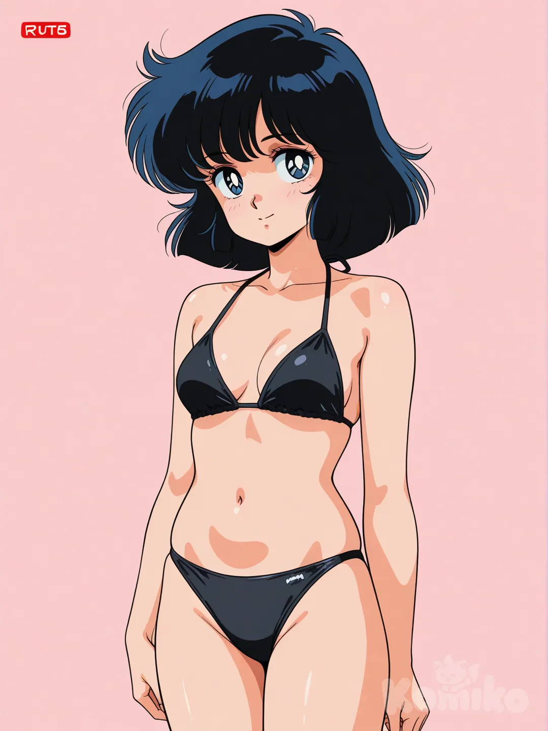 Anime girl 80s