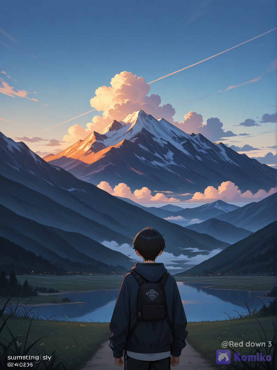 Looking mountain 