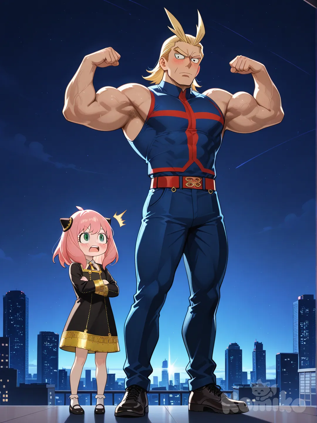 Anya & All Might !!!