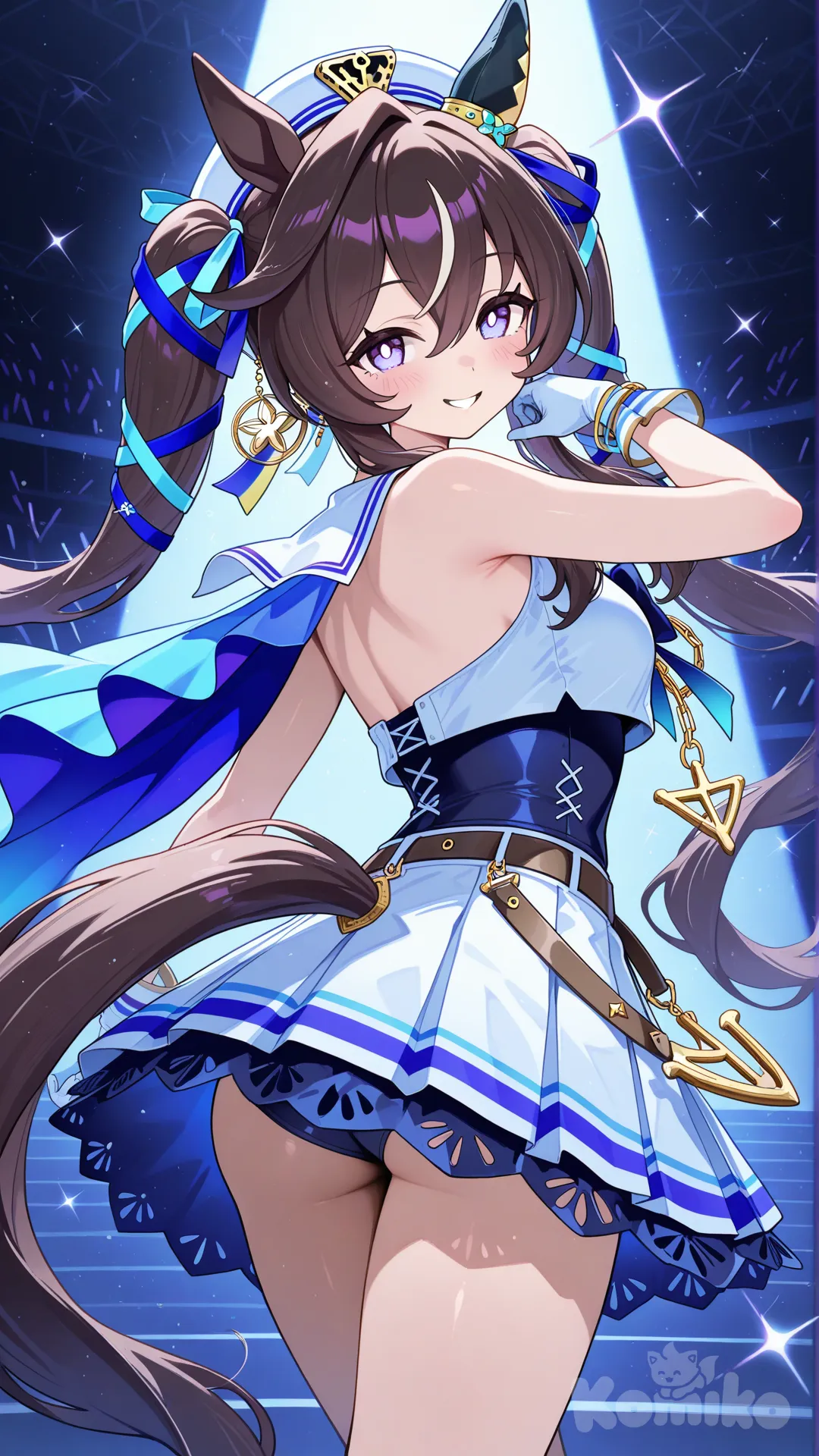 Vivlos (Umamusume), backless outfit