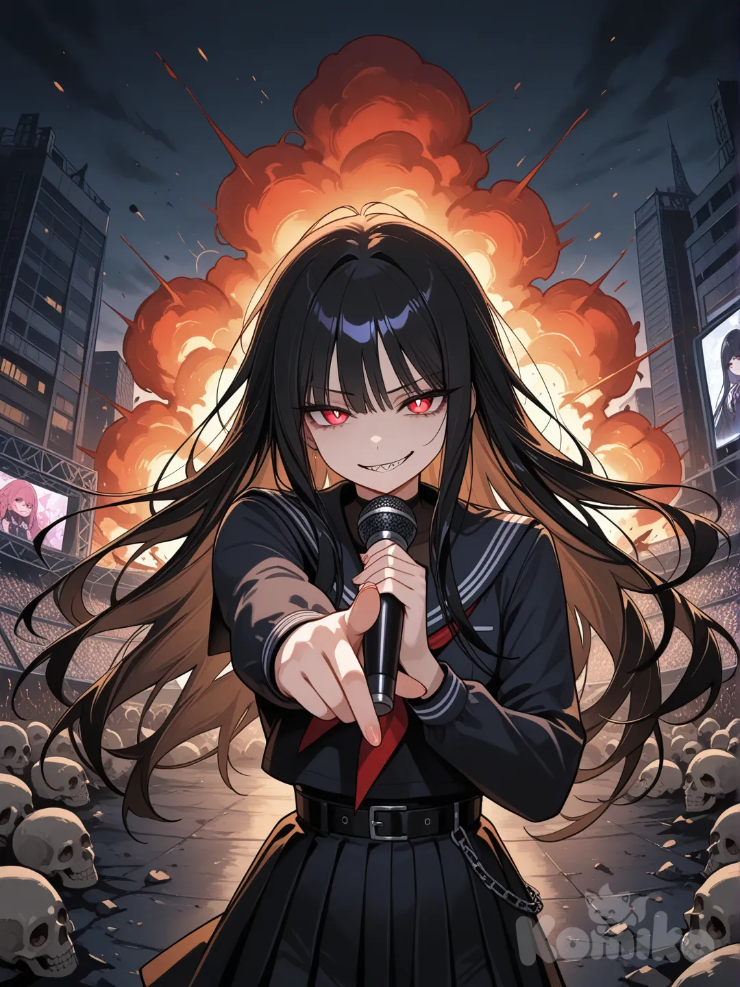 I ain't, I ain't, I ain't
A-buyin' into your apathy
I'm gonna learn you my philosophy
You wanna know about atrocity
Atrocity
I know you want what's on my mind
I know you like what's on my mind
I know it eats you up inside
I know, you know, you know, you know