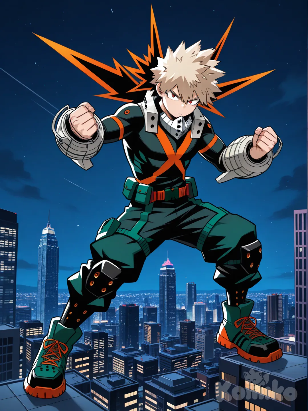 @Midoriya_Izuku, @Bakugou_Katsuki, skyscraper