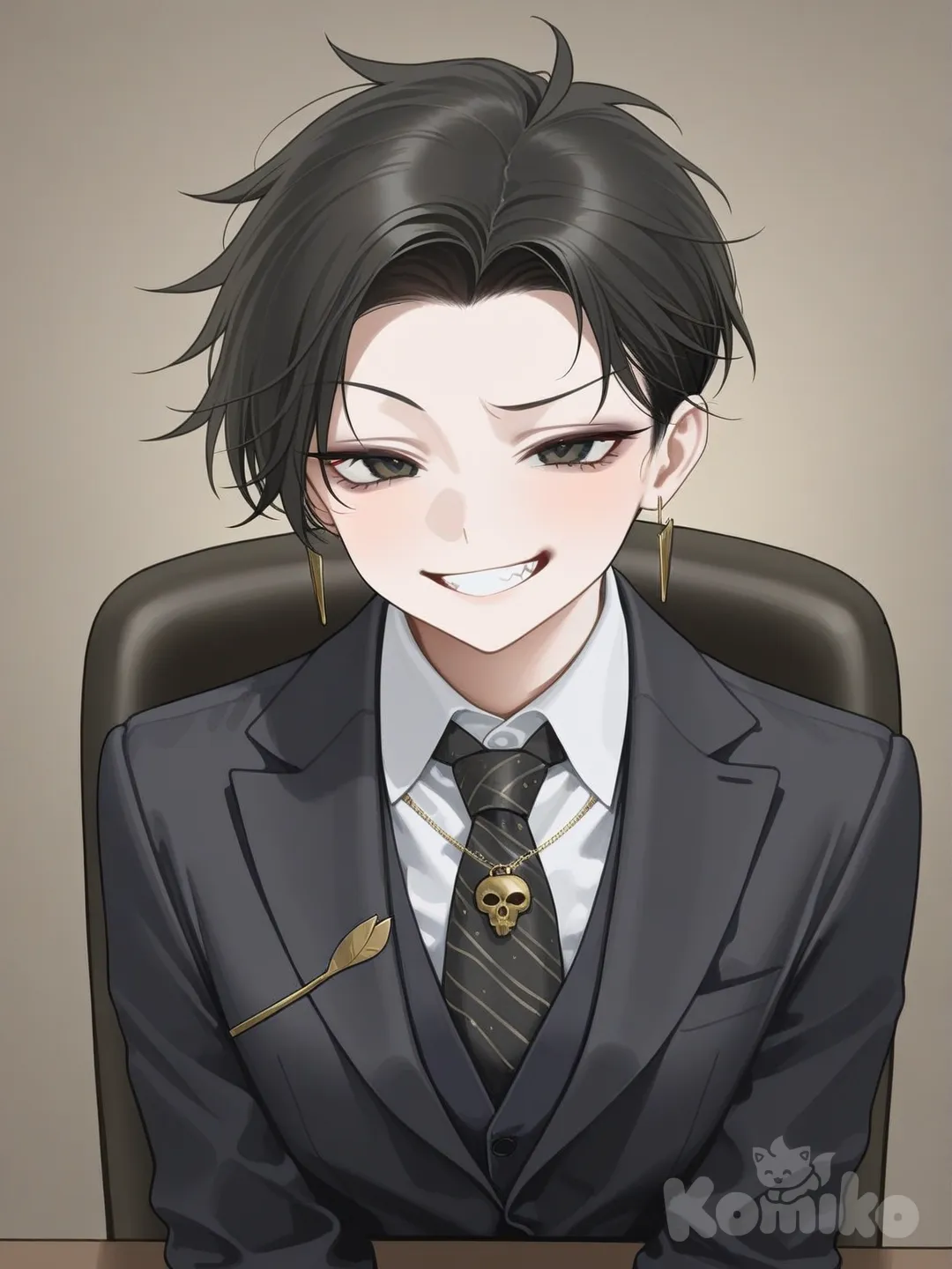 My oc- Niko Crimson Snow