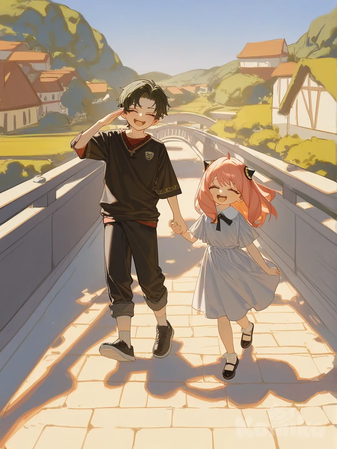 @Anya_(Spy_X_Family), @Damian_Desmond