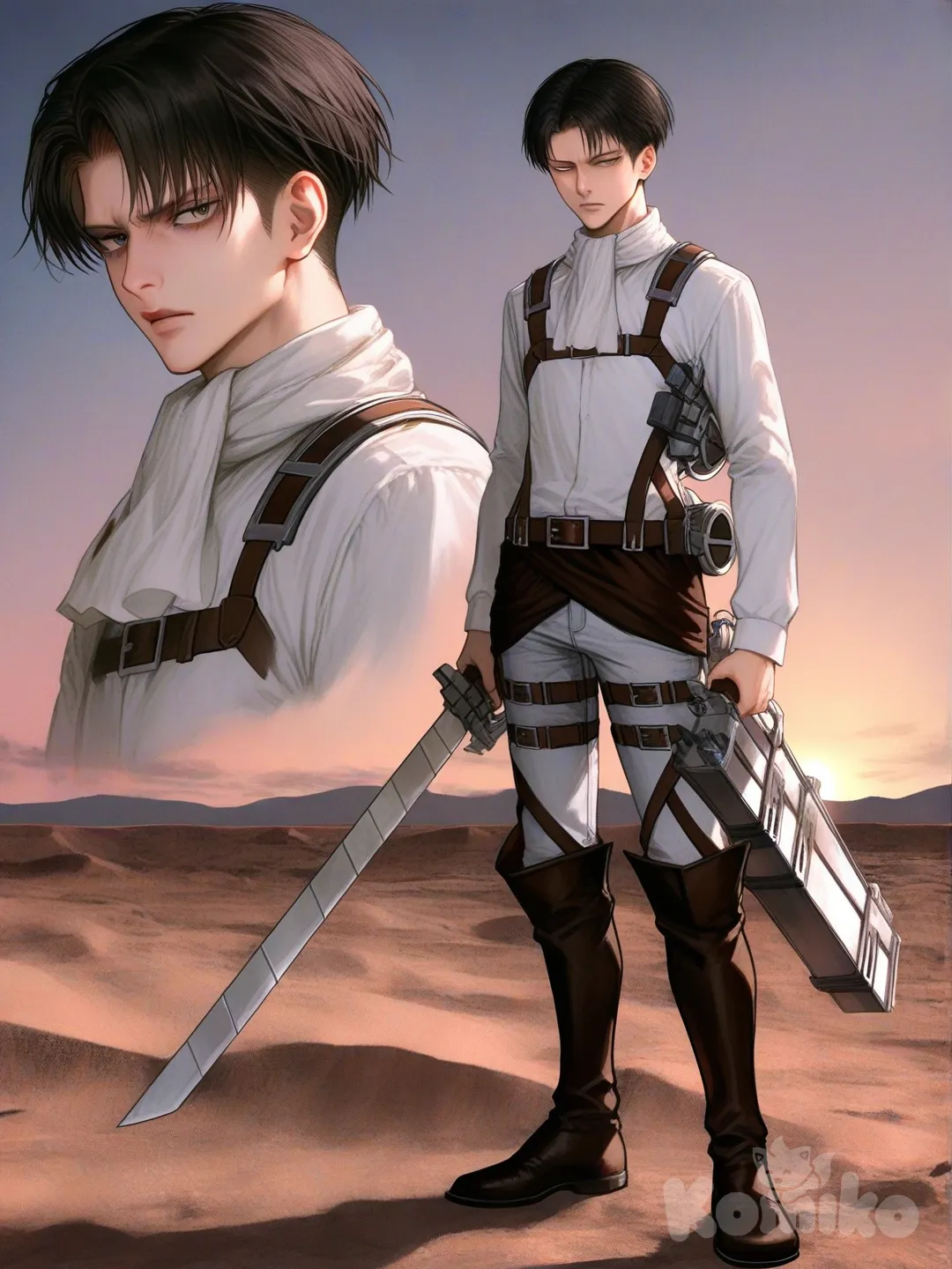  @Levi_(Shingeki_No_Kyojin)