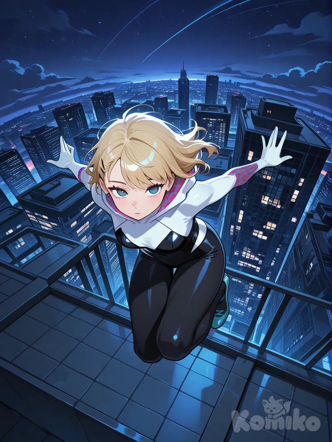 @Gwen_Stacy Vigilando la ciudad