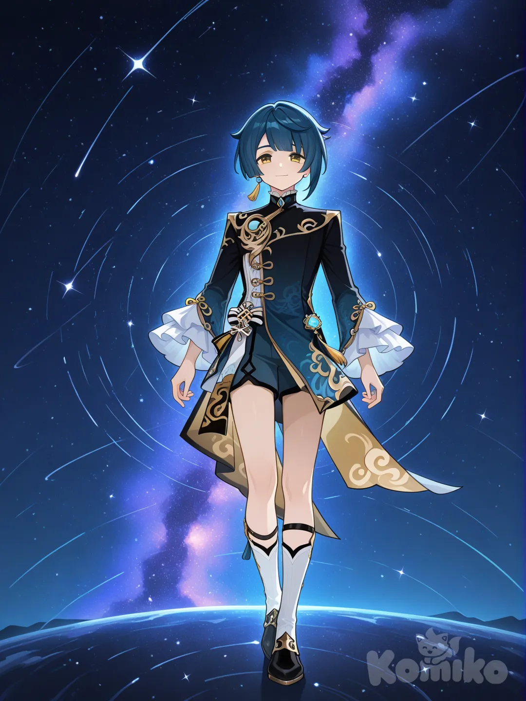 @Xingqiu_(Genshin_Impact) camino galáctico