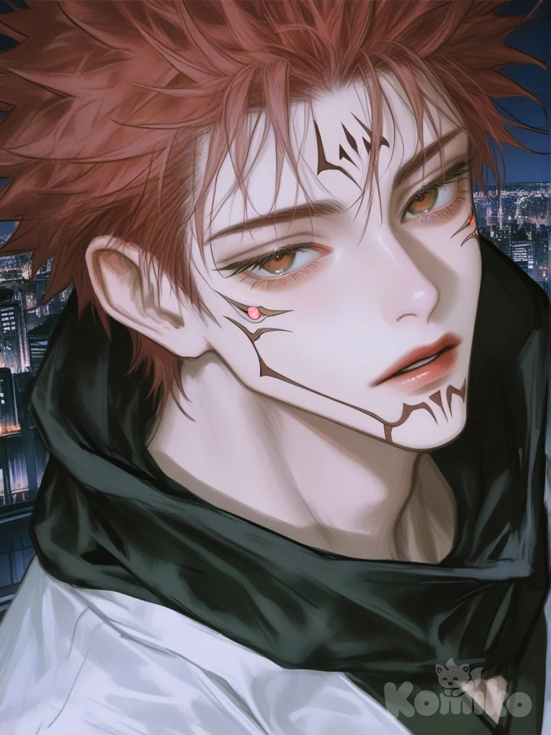 @Ryoumen_Sukuna_(Jujutsu_Kaisen) Mirada sukulenta