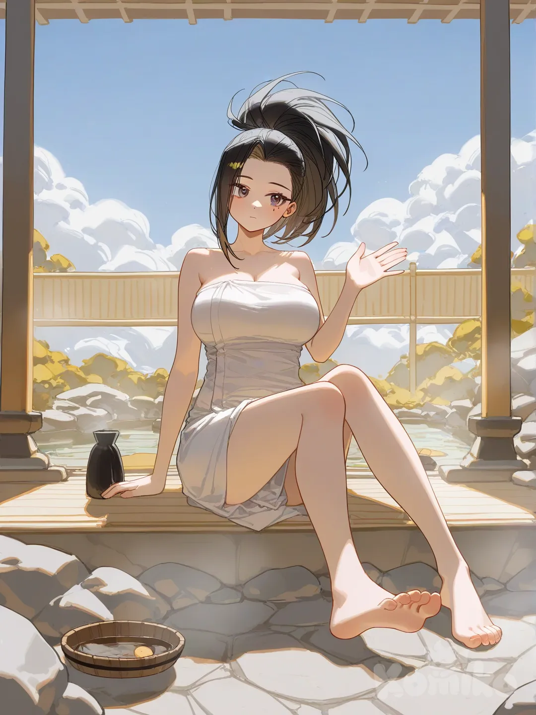 @Yaoyorozu_Momo Día tranquilo