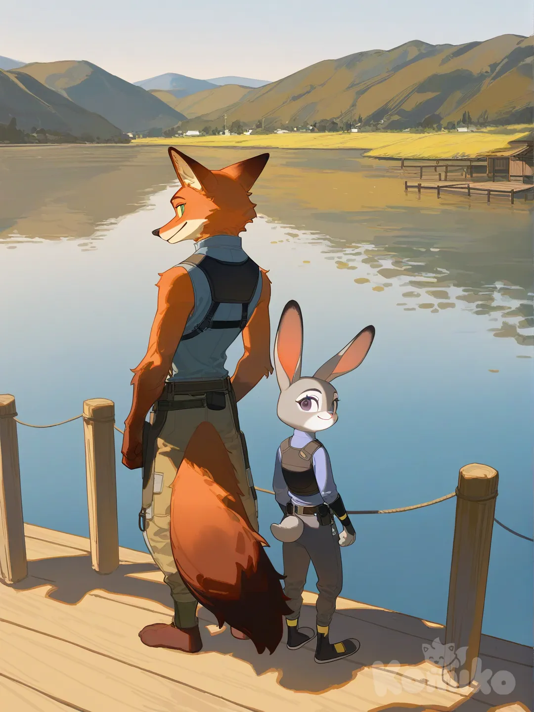 @Judy_Hopps, @Nick_Wilde Descanso policial