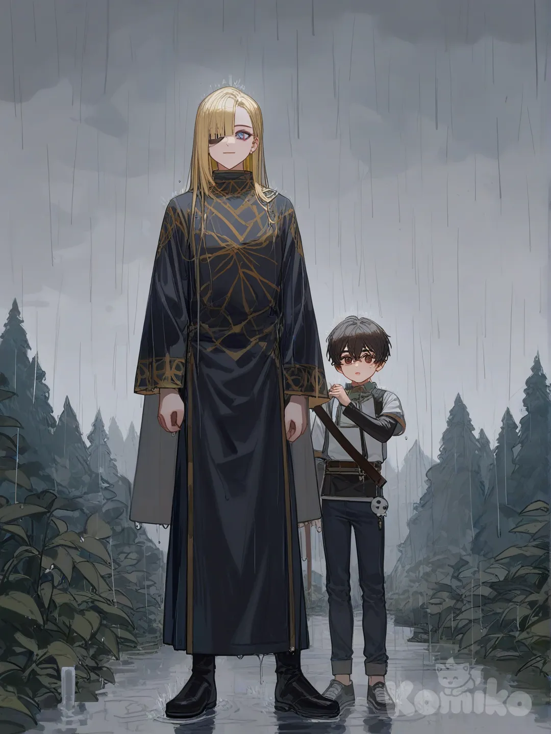 @Melone, @Scary_Monsters Día lluvioso