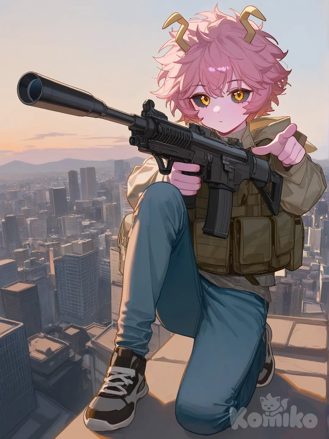 @Ashido_Mina Lista  para la batalla final