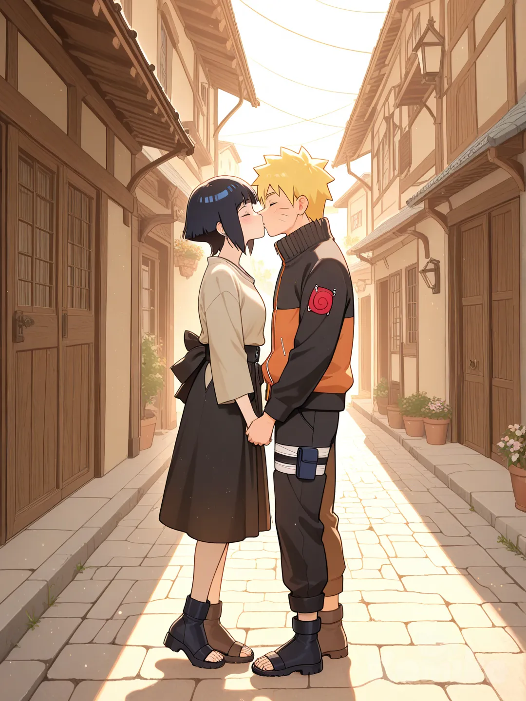 @Naruto_Uzumaki, @Hinata_Hyuga, Después de un largo día