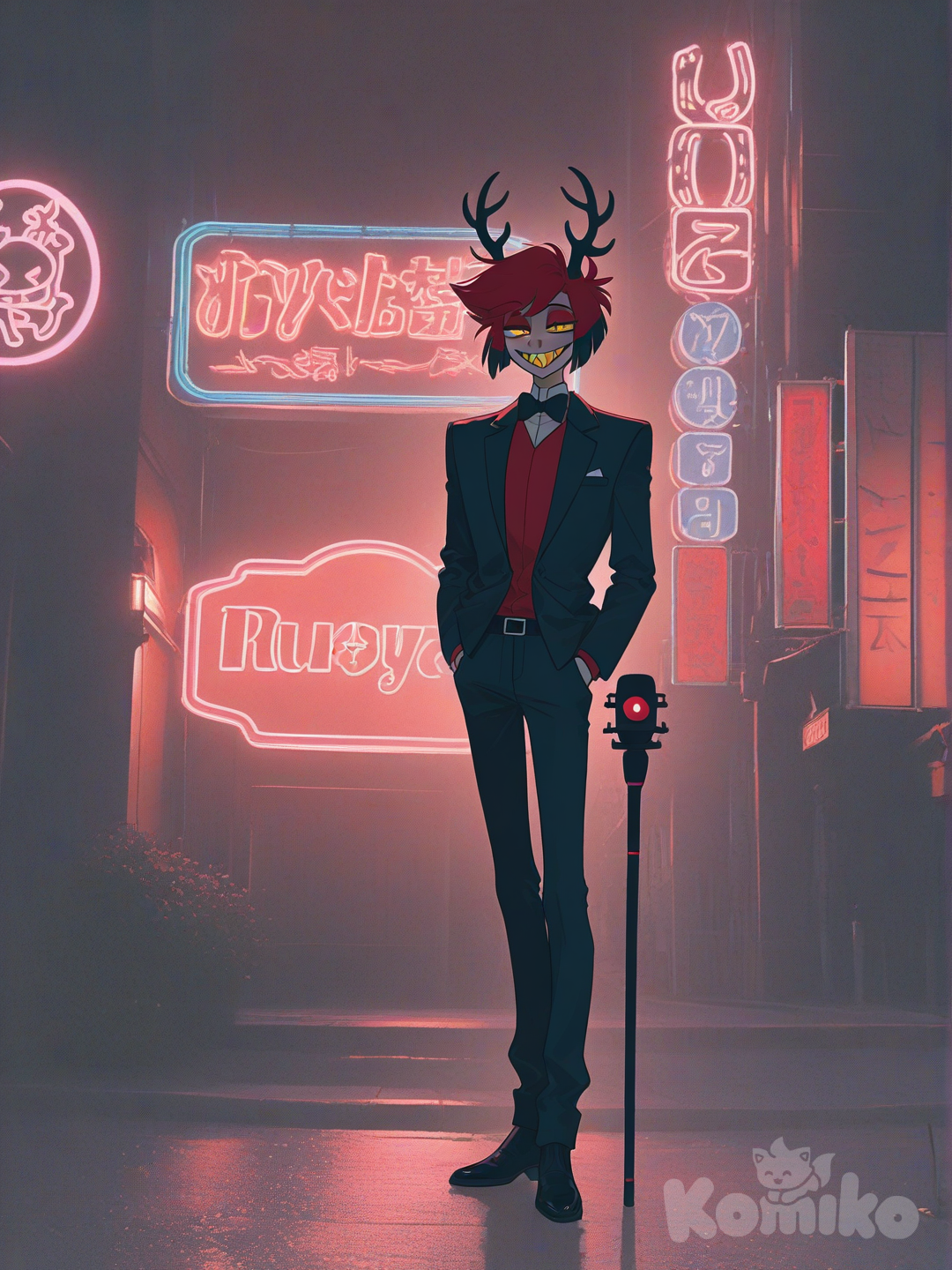 @Alastor (Hazbin Hotel) Esperando a los invitados