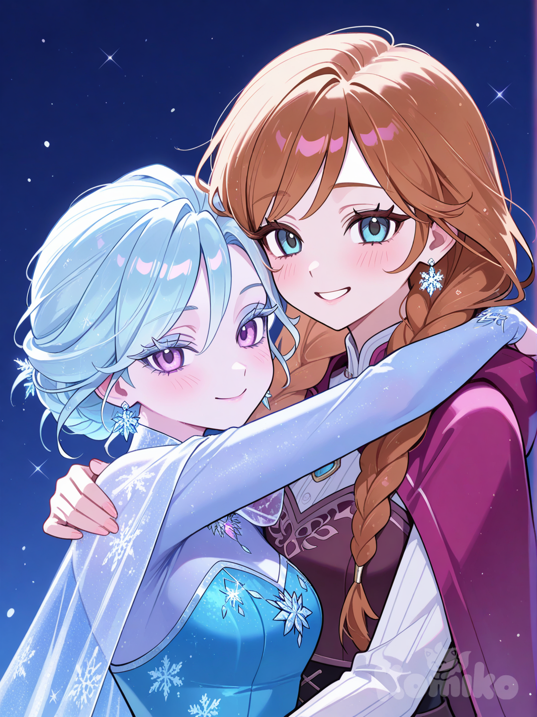 La reina y la princesa