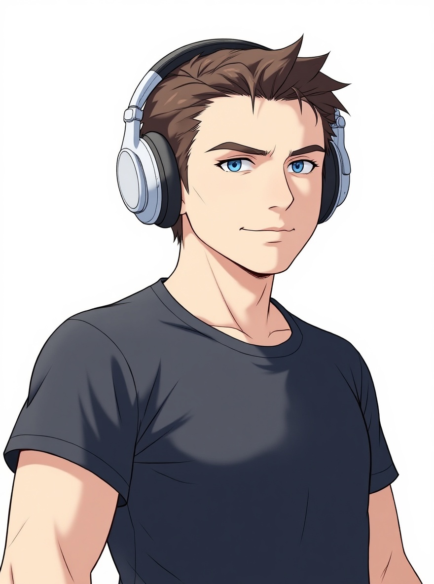 single character, full body, looking at viewer, anime style, simple background, white background