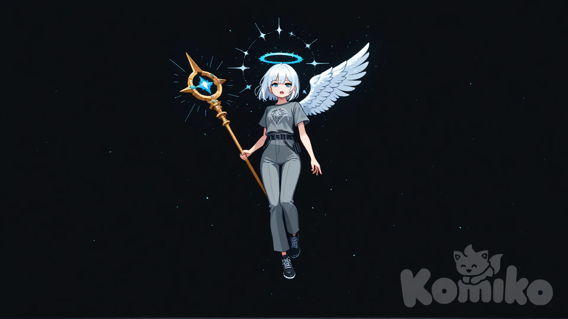 Is the Valkyrie Queen supposed to be holding a sword?