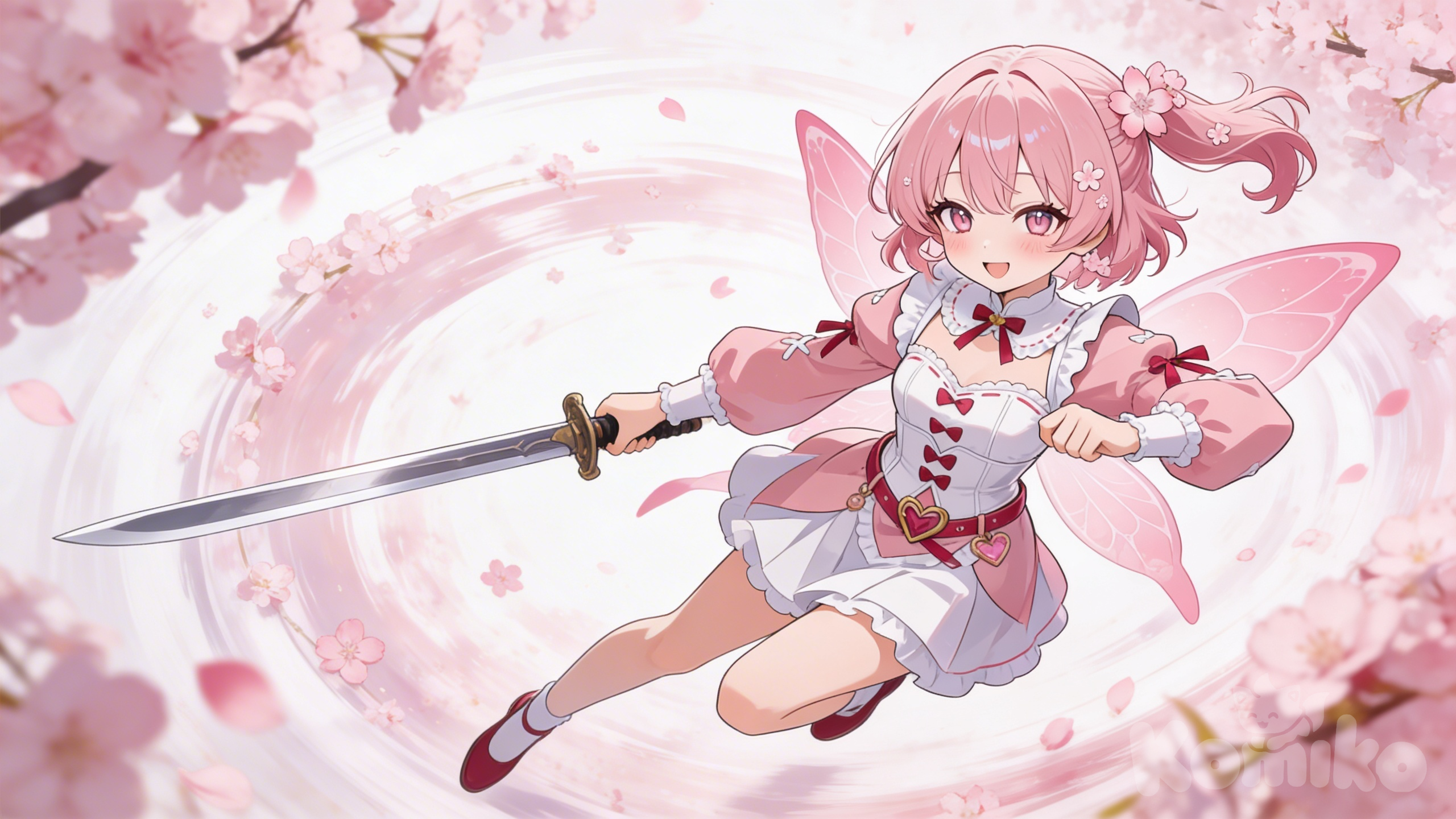 Cherry with a sword