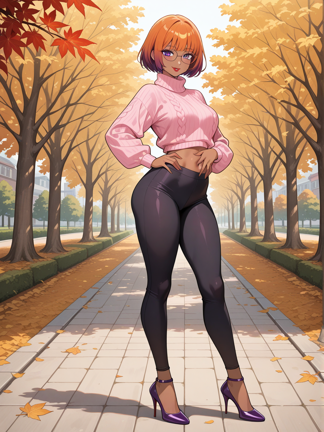 Love to walking in Autumn