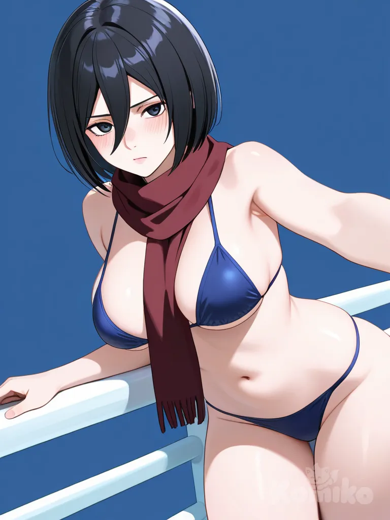 Mikasa Ackerman, swimsuit