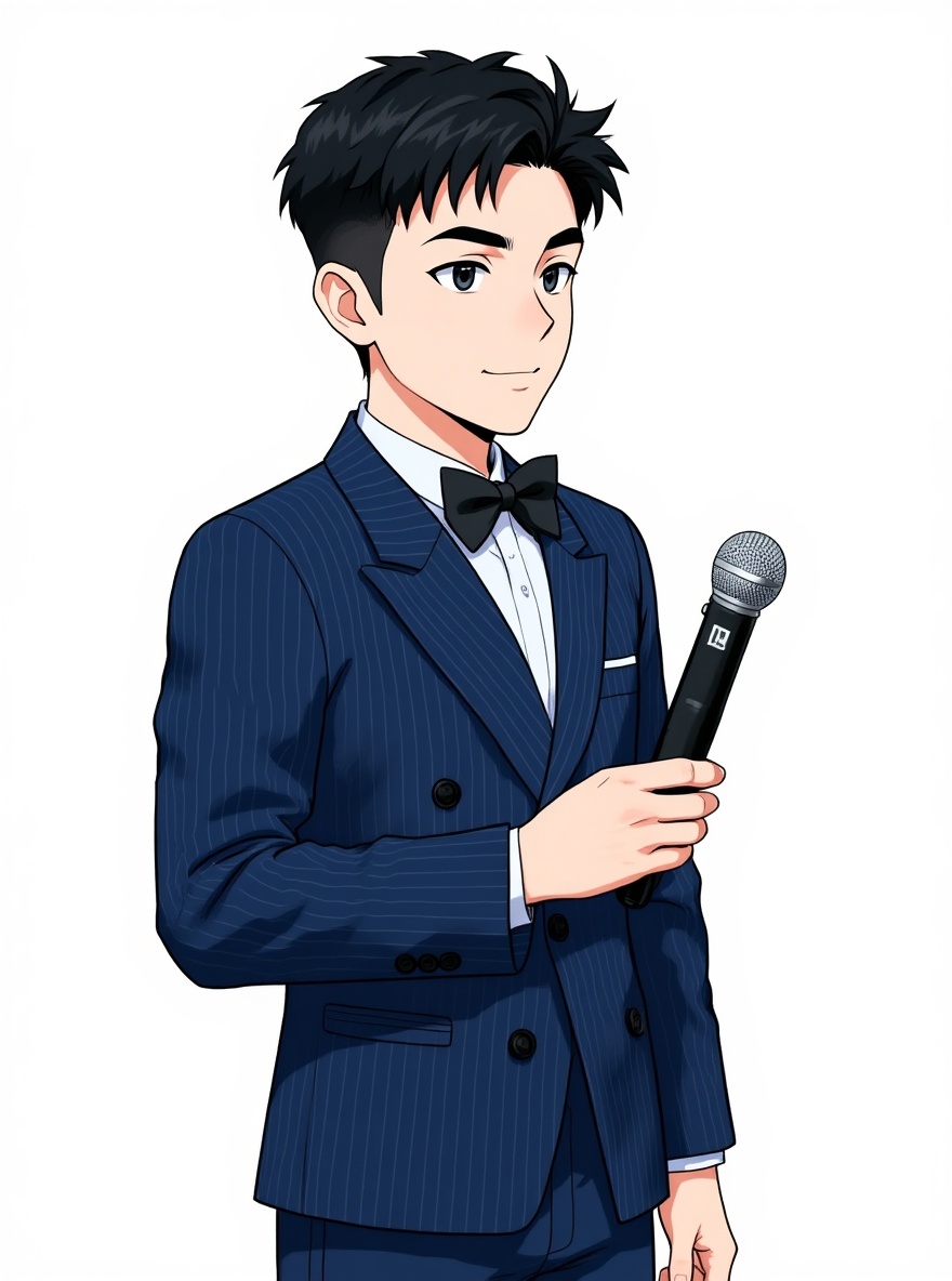 1boy, black_hair, black_eyes, asian, six_pack, slim, pale_skin, shirtless, swimsuit, single character, full body, looking at viewer, anime style, simple background, white background