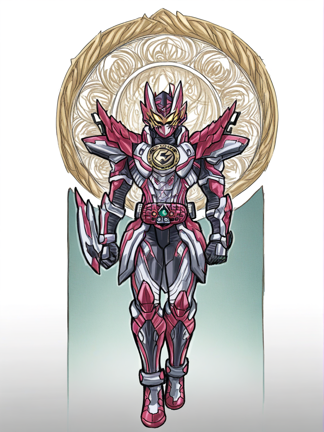 A Kamen-Sentai Rathalos Armored Hero