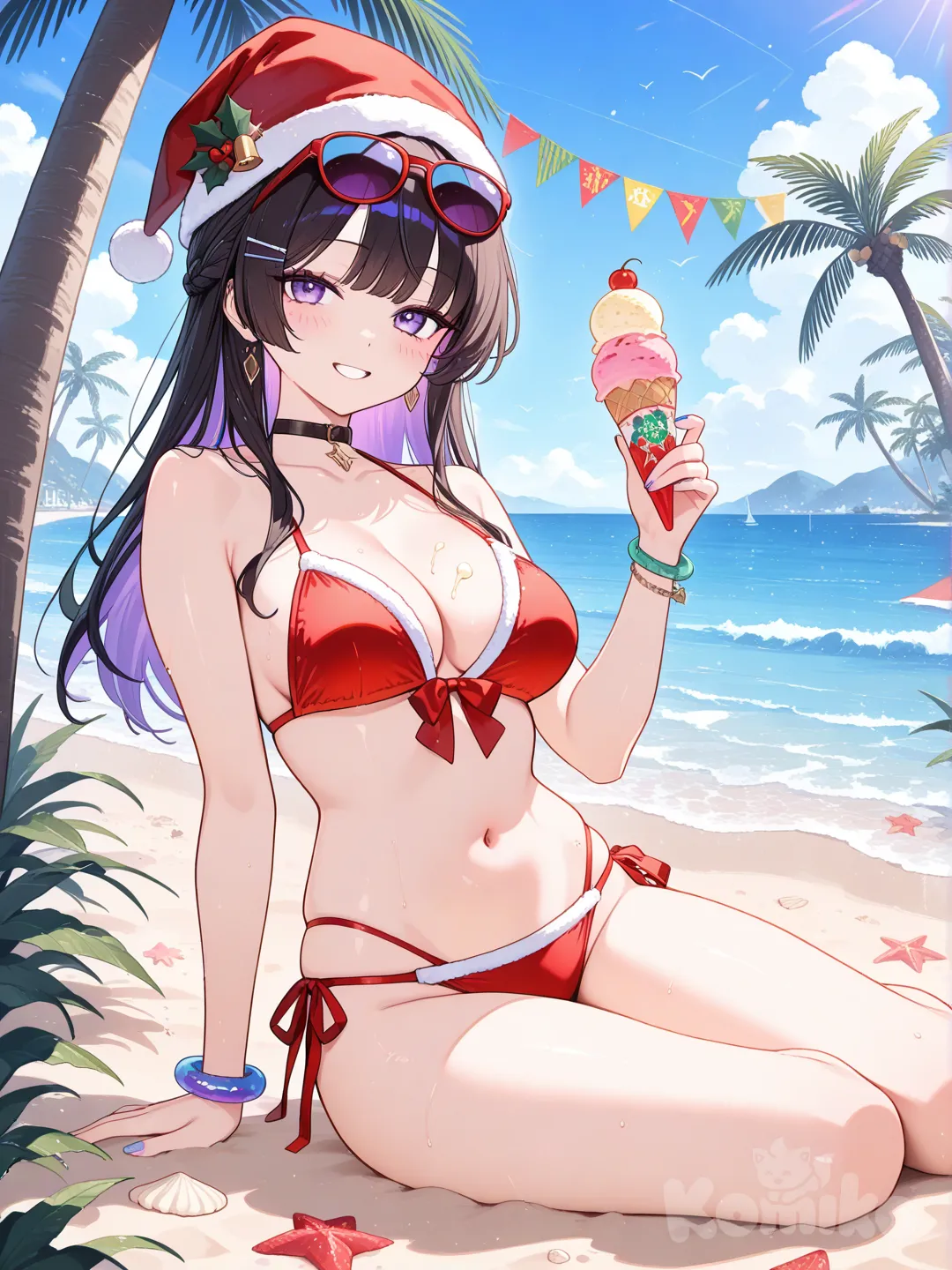 merry christmas in Summer