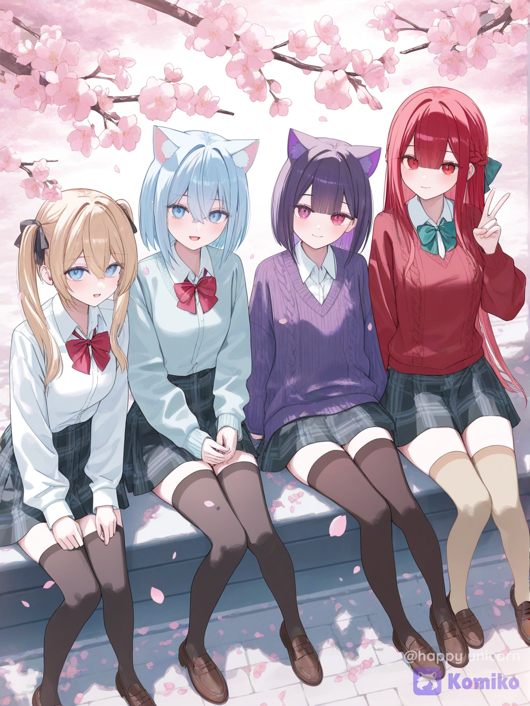 Rio and her unknown friends