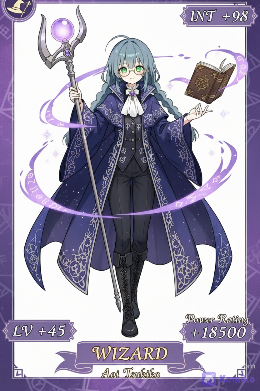 Aoi as a wirard