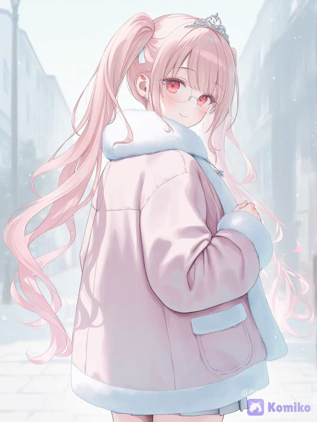 Winter version of Momoka