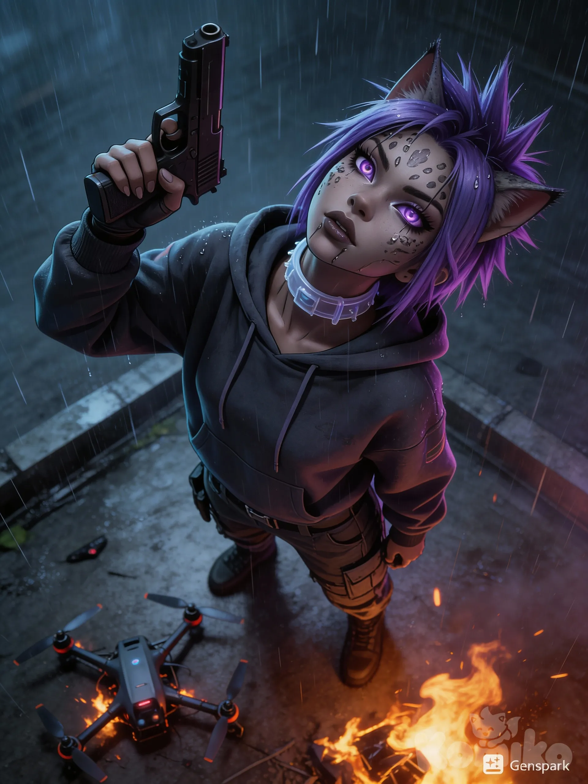 Интересно, а дождь так же пристрелить можно?