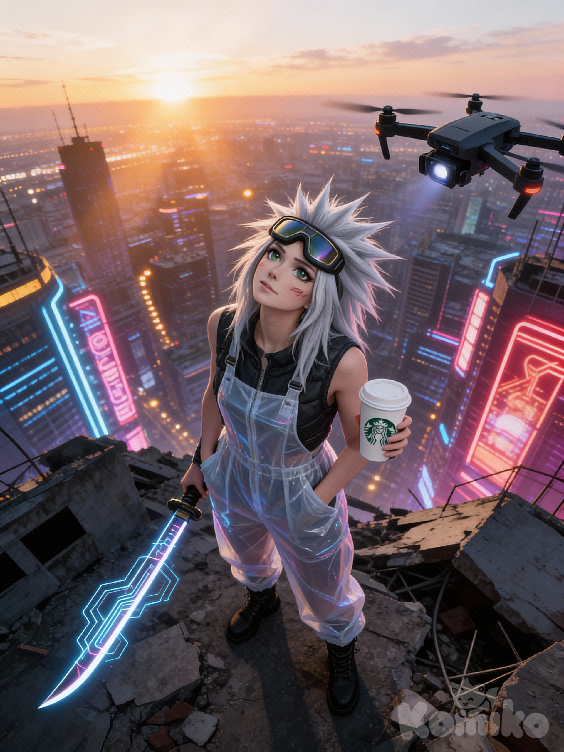 Good Morning Night City!