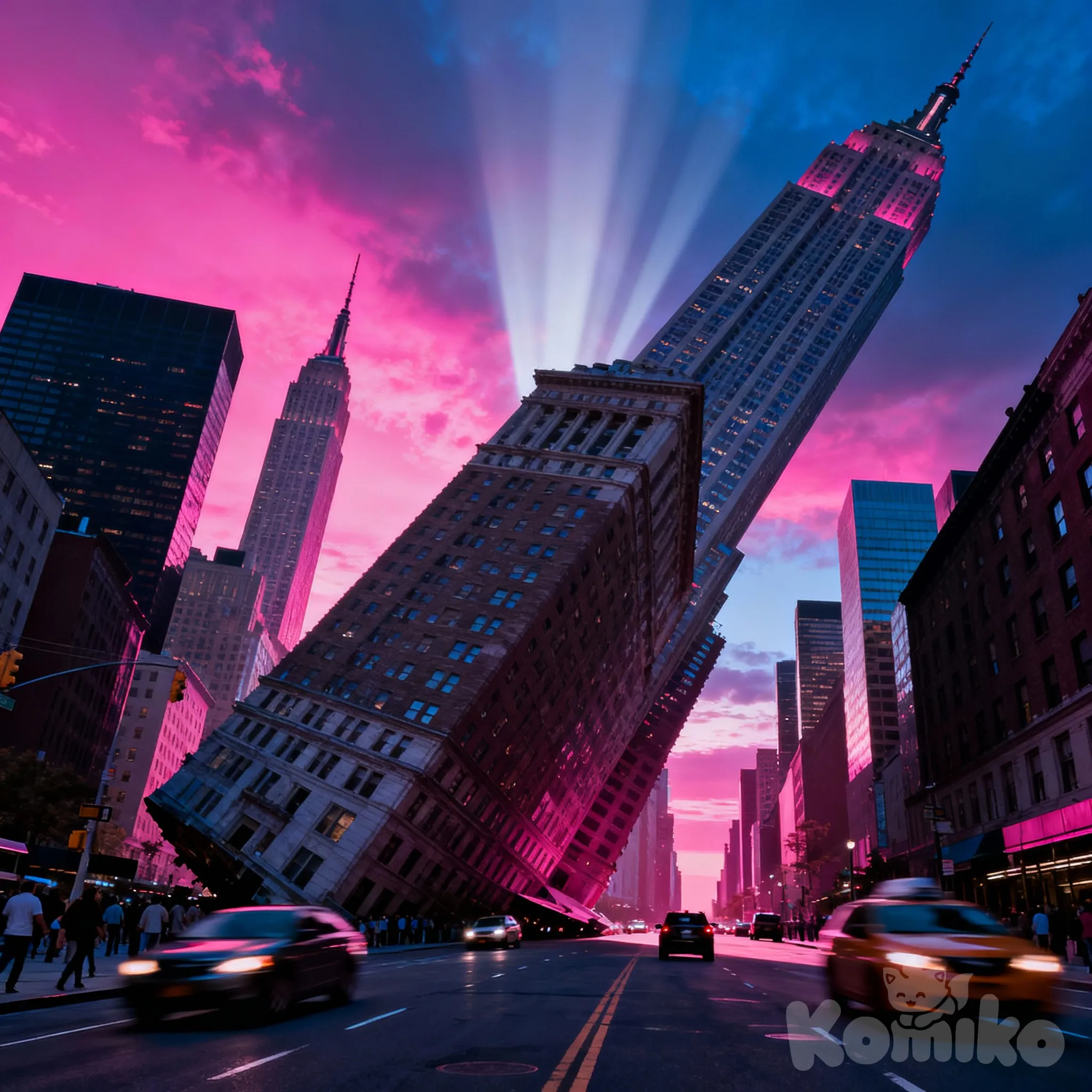 The leaning SKYSCRAPER of Pizza