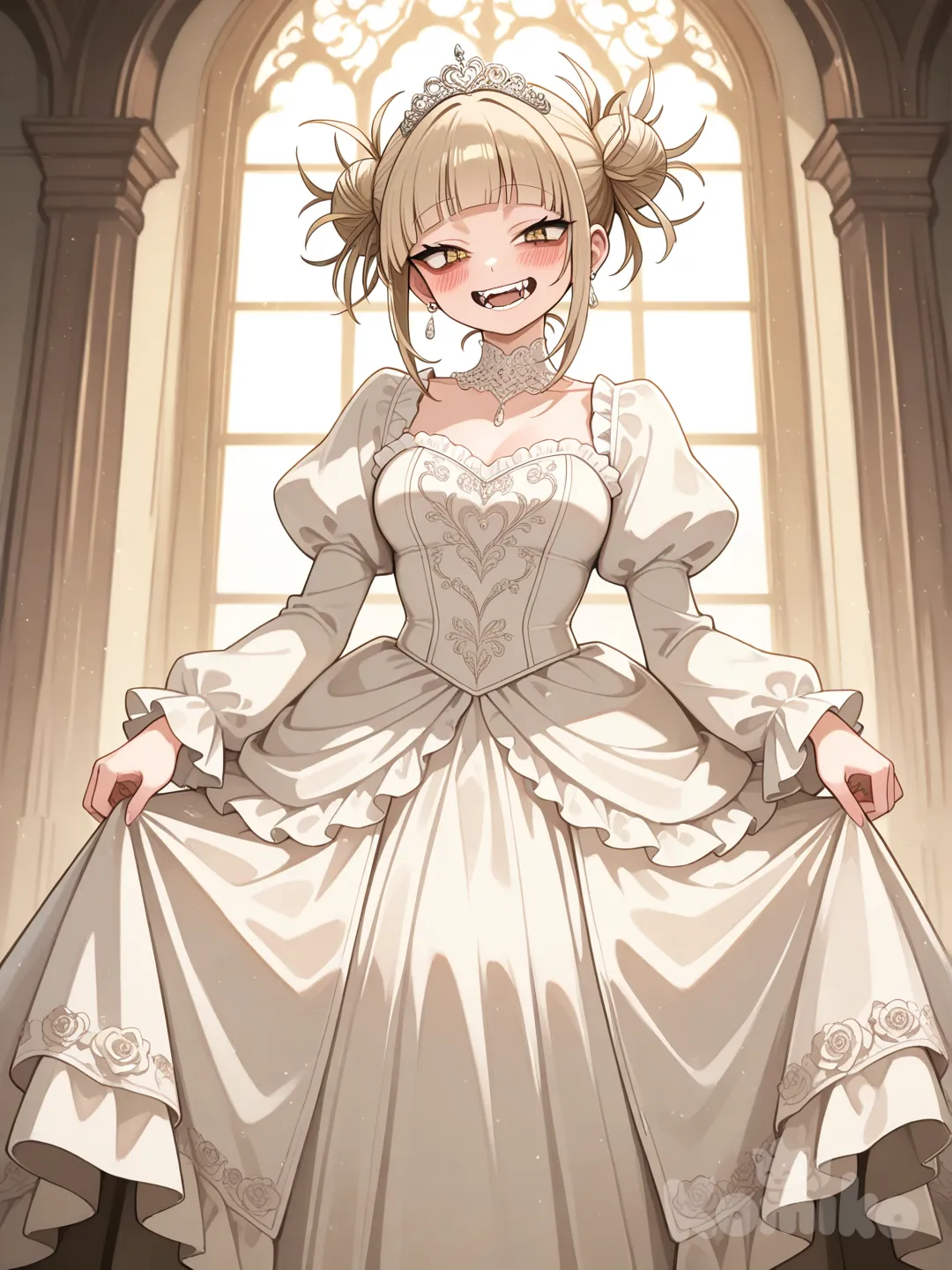 @Toga_Himiko vestida de princesa