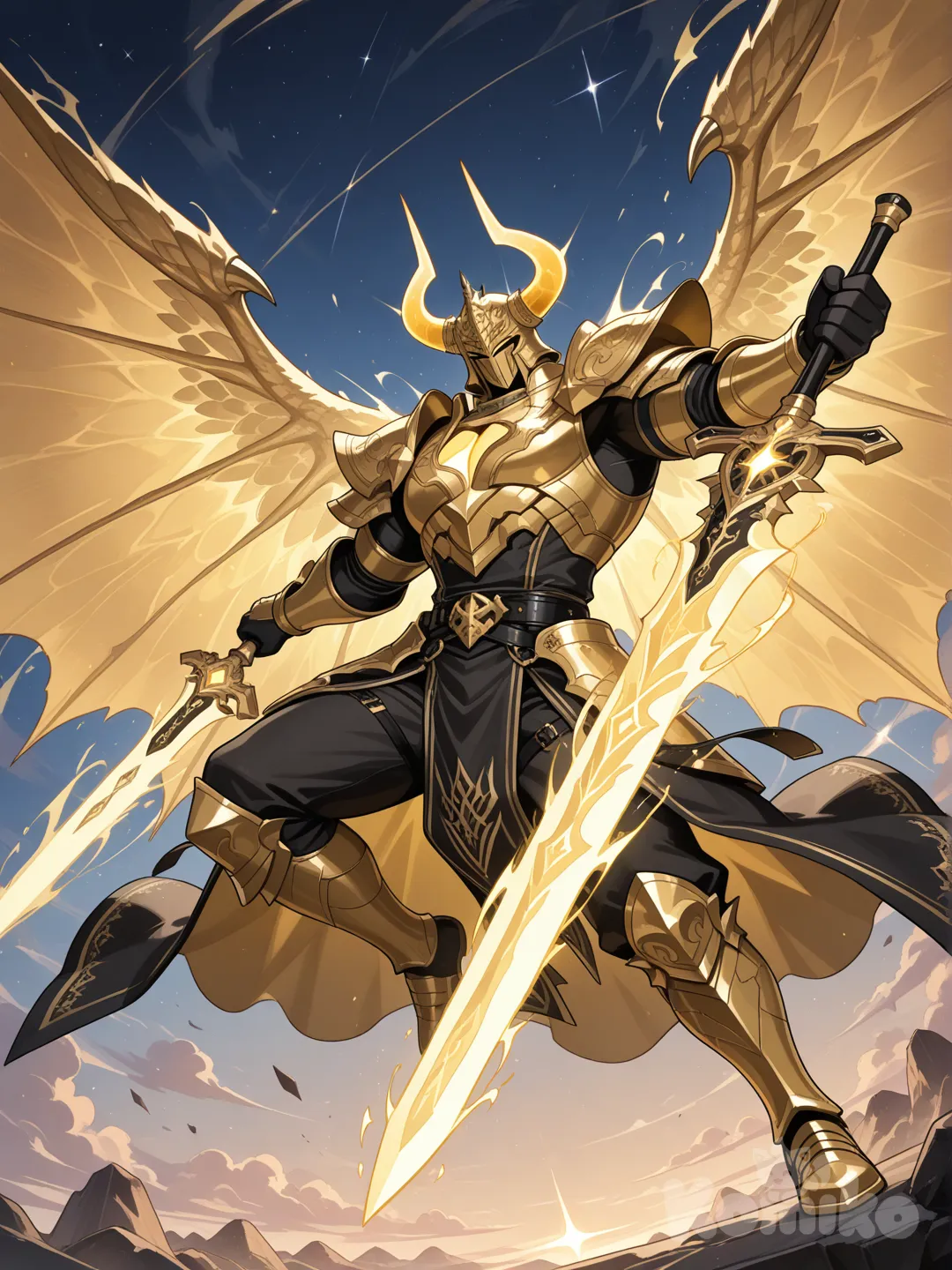 KIBA - GOLDEN HORNED KING